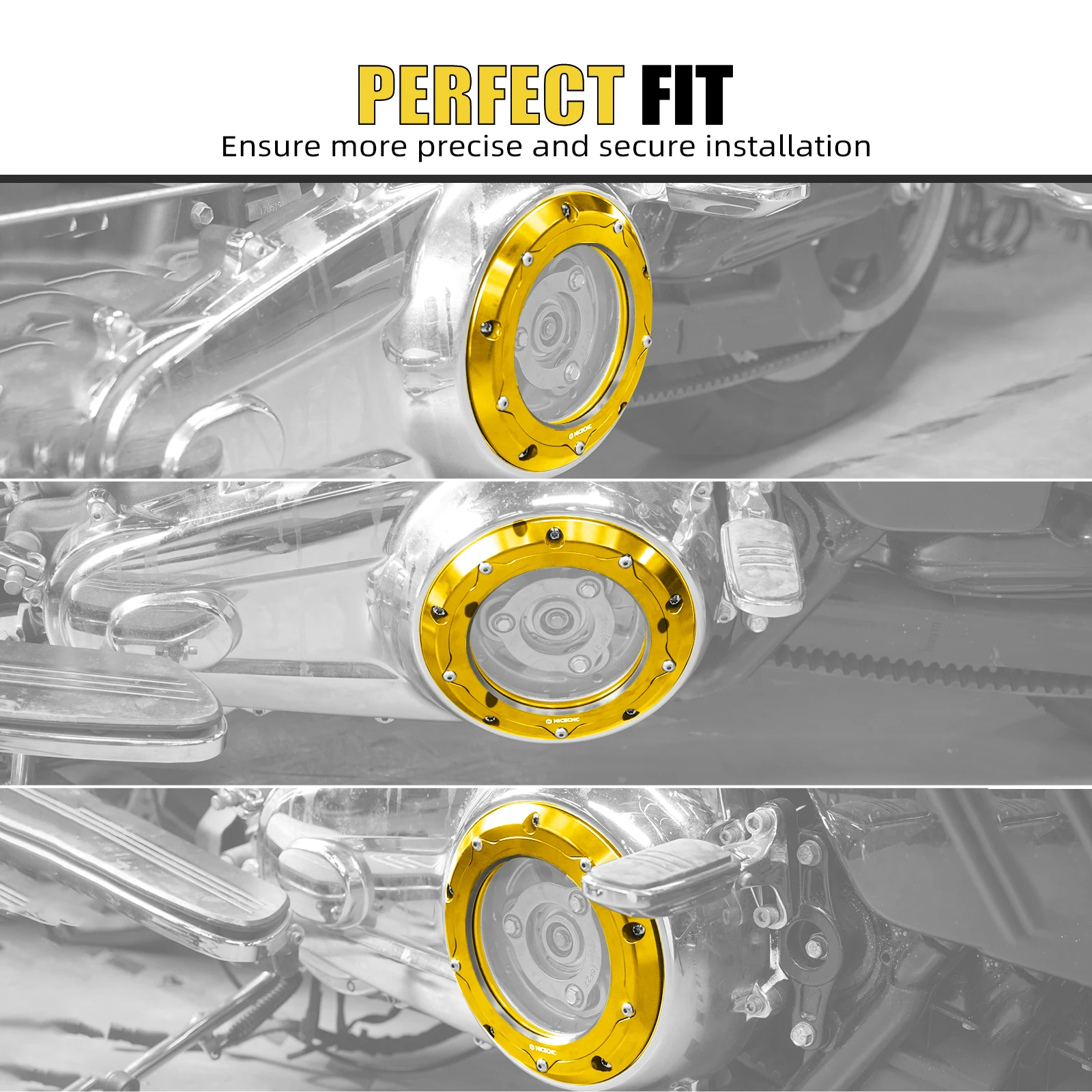 Für Harley Street Glide FLHX Special FLHXS 2016-2025 Derby Abdeckung Kupplung Power Plate Road Glide FLTRX Road King FLHR 2016-2022 – Detail 31