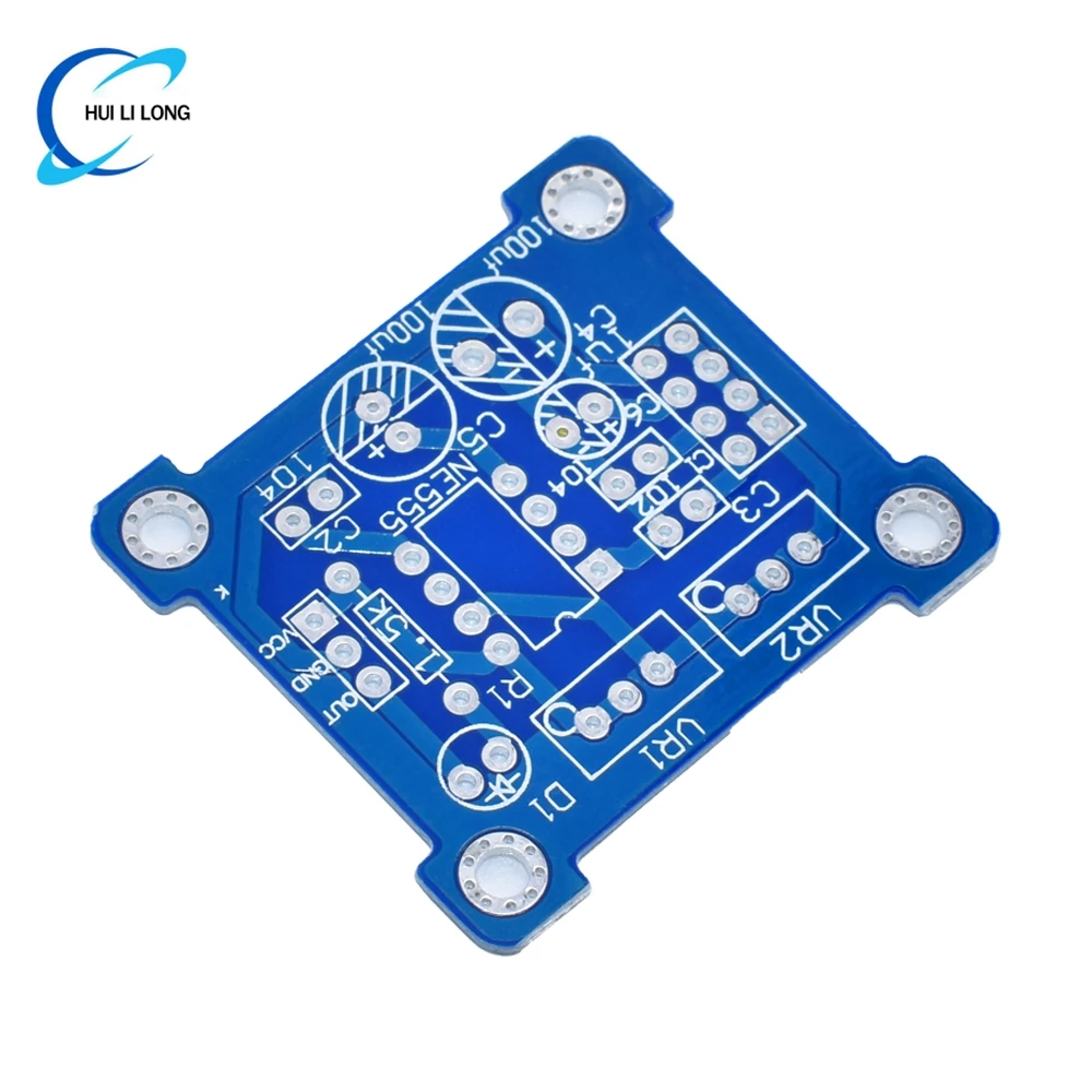 NE555 مولد نبضات نبض كاتب دورة العمل والتردد وحدة قابلة للتعديل لتقوم بها بنفسك عدة مذبذب مربع موجة إشارة مولد