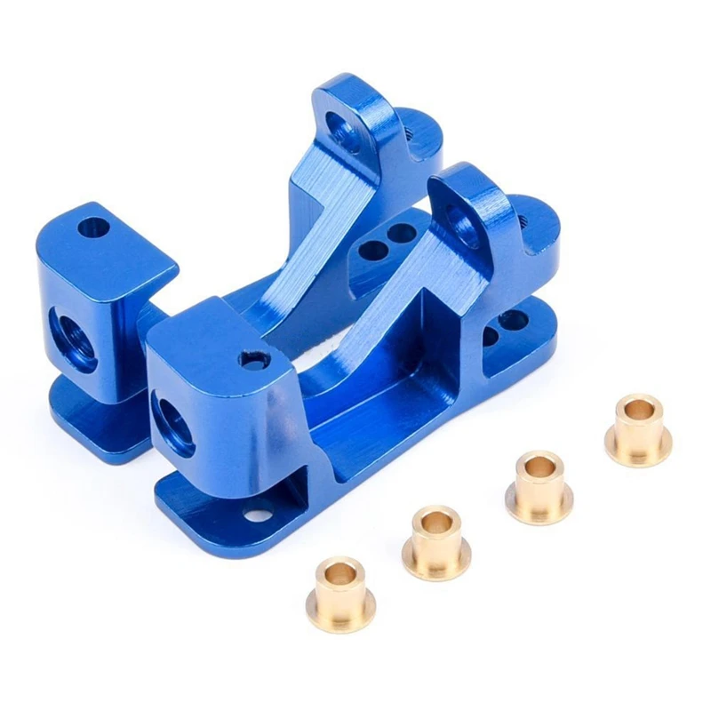 W001 Upgrade Metal Chassis Arm C Seat Rear Stub Axle Parts Kit For Traxxas SLASH 4X4 1/10 RC Car Truck Parts