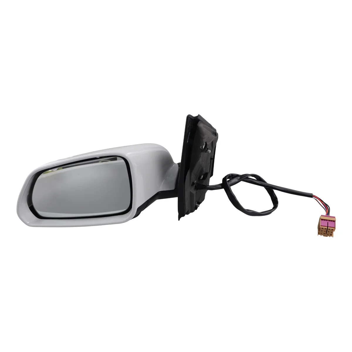 Car Left 6Q1857507P9B9 Rearview Mirror Reflector Door Wing Side Mirror Assembly for Volkswagen VW Polo 2006-2010