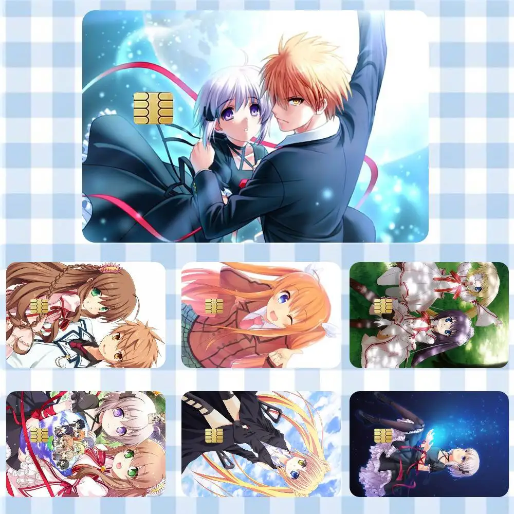 

Game Rewrite Anime Sticker Film Tape Skin for Credit Card Debit Card Waterproof Stickers