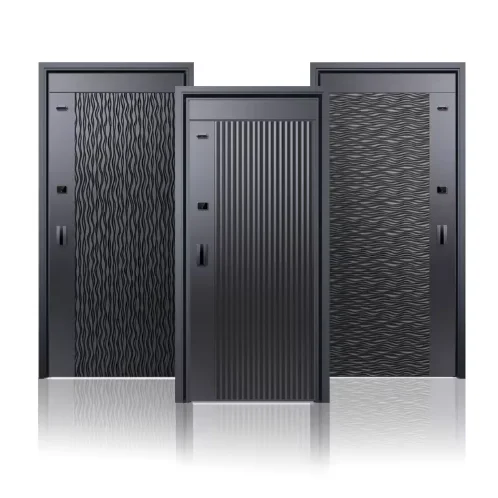 Customization High Grade Interior Household Security Entrance Door Stainless Steel Anti-theft Smart Modern Design