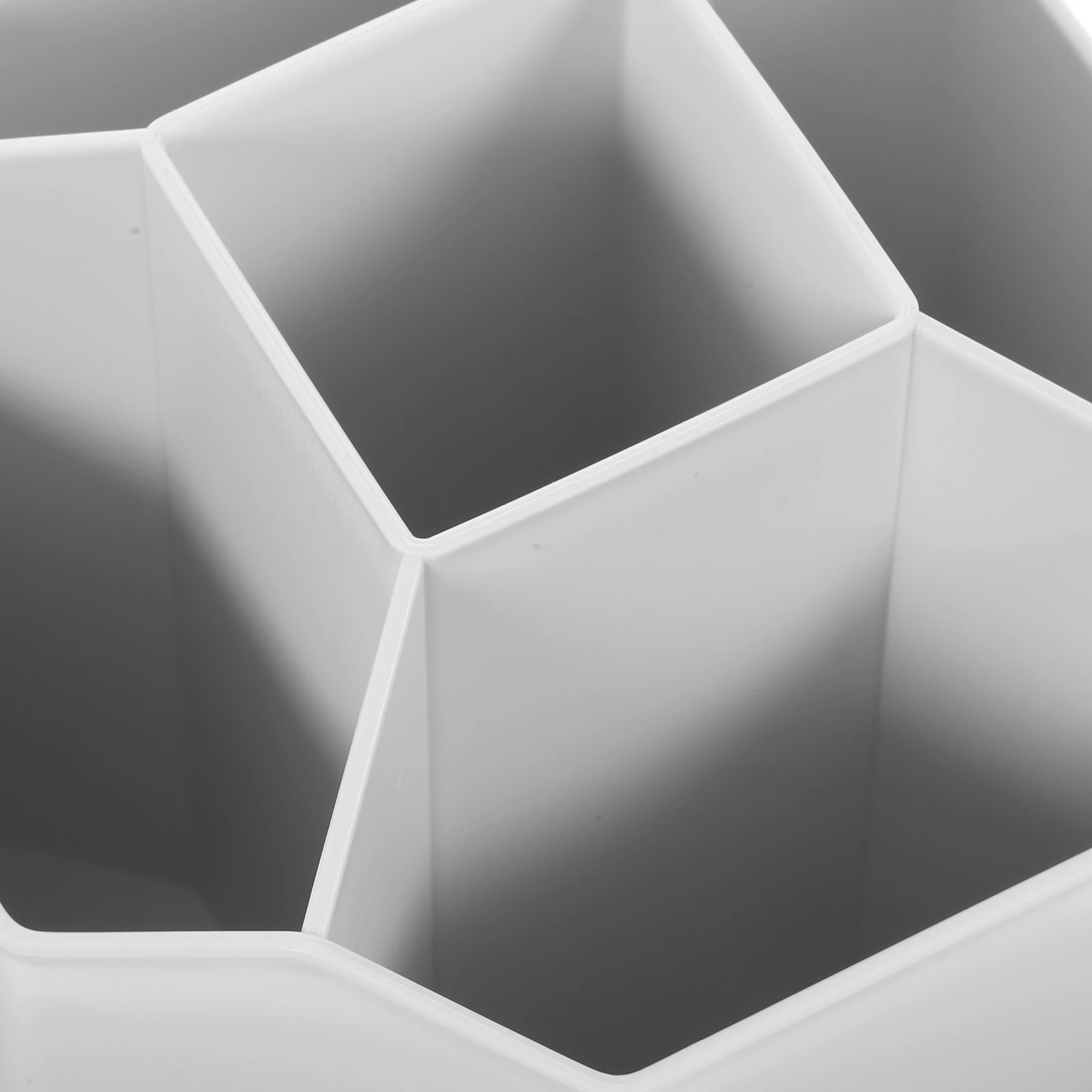 

Pen Holder Plastic Pen Holder Desktop Organizer Stationery Pencil Makeup Brush Storage Cup Desk Accessory