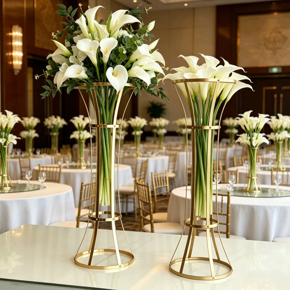 4/5/8/10 szt. Świeczniki kwiat – Centerpiece Vase Tall recenzja i cena
