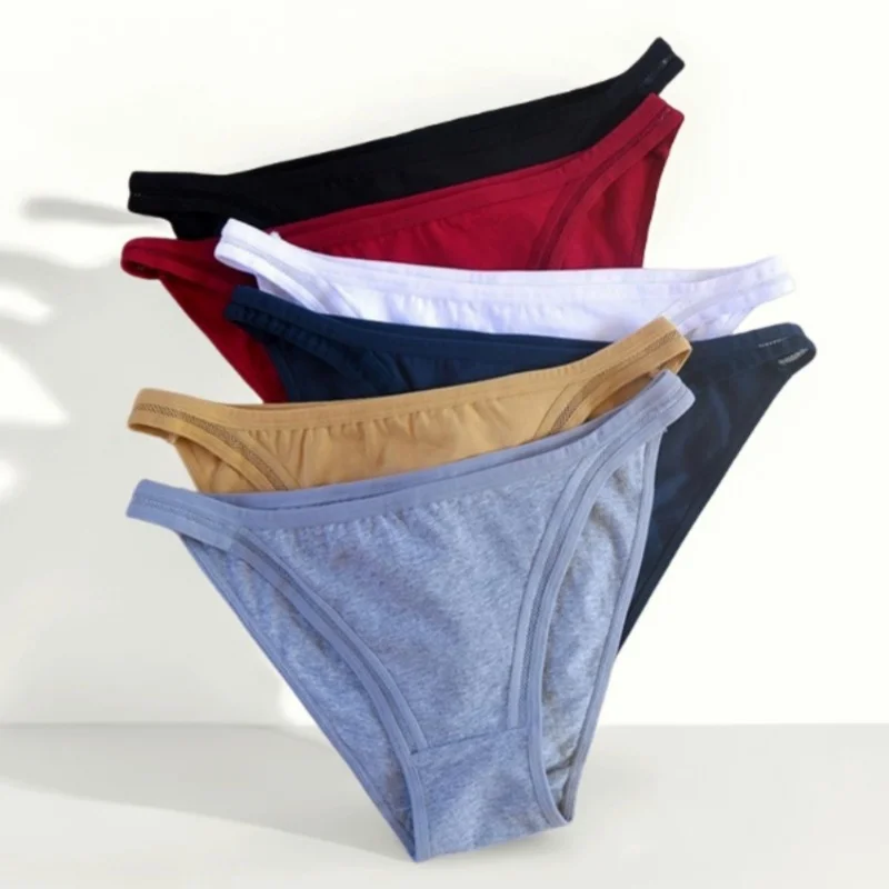 1Pc Baumwolle Höschen frauen Niedrigen Taille Slips Weibliche Unterwäsche Atmungsaktive Unterhose Komfort Höschen Sexy Dessous M-XL – Detail 3