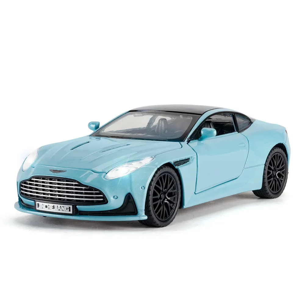 1/32 DB12 GT كوبيه سبيكة سيارة رياضية نموذج Diecasts المعادن سباق المركبات نموذج محاكاة الصوت والضوء هدايا العيد للأطفال