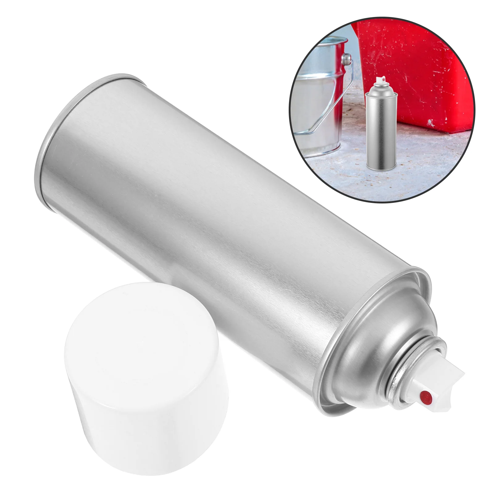 

Can 450ml Empty Liquid Spray High Pressure Tinplate Graffiti Container Refillable Leakproof Paint Air Can for Fluid