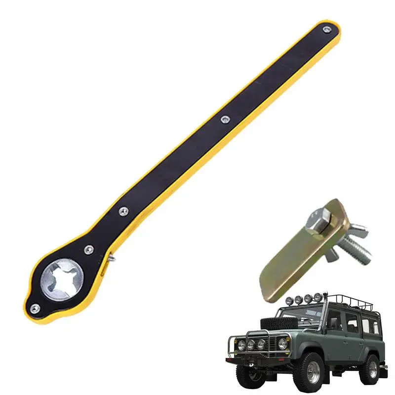 Jack Ratchet Wrench For Cars Car Jack Wrench Manual Jack Ratchet With Labor-Saving Handle Universal Vehicle Jack Wrenches Lift