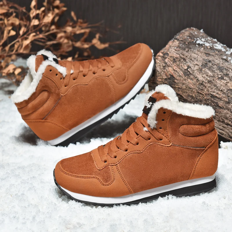 Women Boots Comfortable Winter Shoes Women Boots Warm Winter Sneakers Snow Boots Waterproof Winter Unisex Ankle Boots Men Shoes