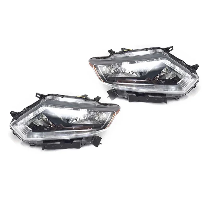 For Nissan X-trail Rogue T32 MK2 2014 2015 2016 Halogen Front Headlight Assembly Running Driver Fog Lamp Light Car Accessories