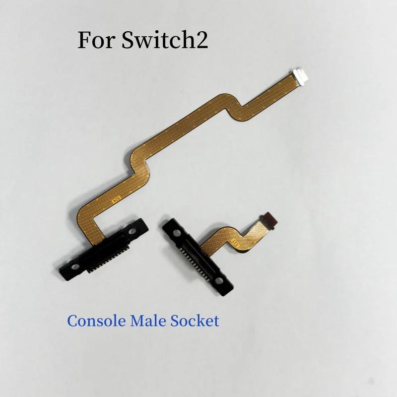 5 шт. ZL ZR Key Ribbon Flex Cable для NS2 Joycon Analog Stick для Switch 2 Power ON OFF Flex Cable Магнитный разъем-порт