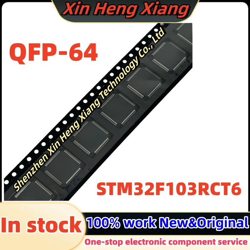 

(2-10pcs)STM32F103 STM32F103RCT6 32F103RCT6 QFP-64 Chipset