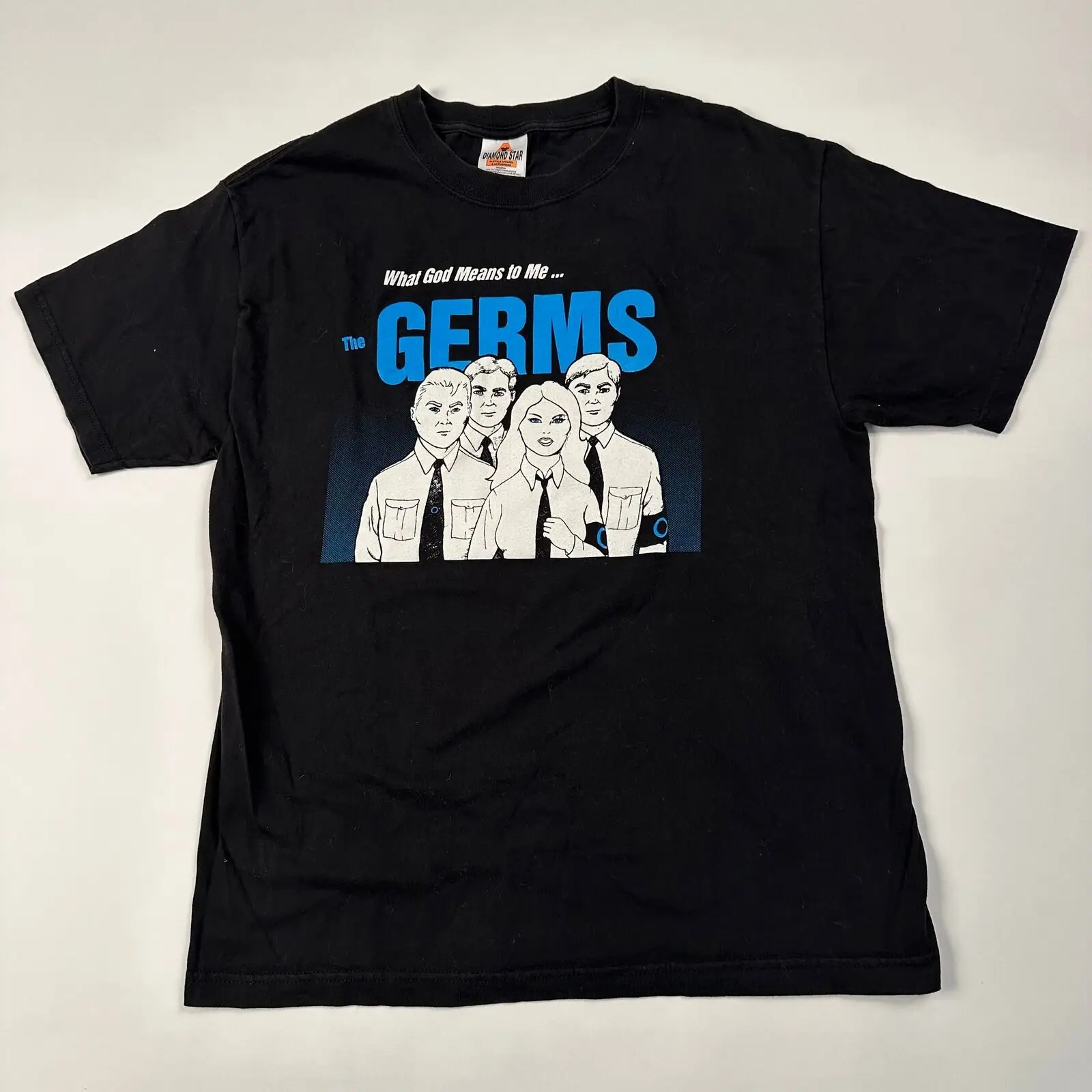 Vintage 2000S The Germs T Shirt Large What God Means To Me