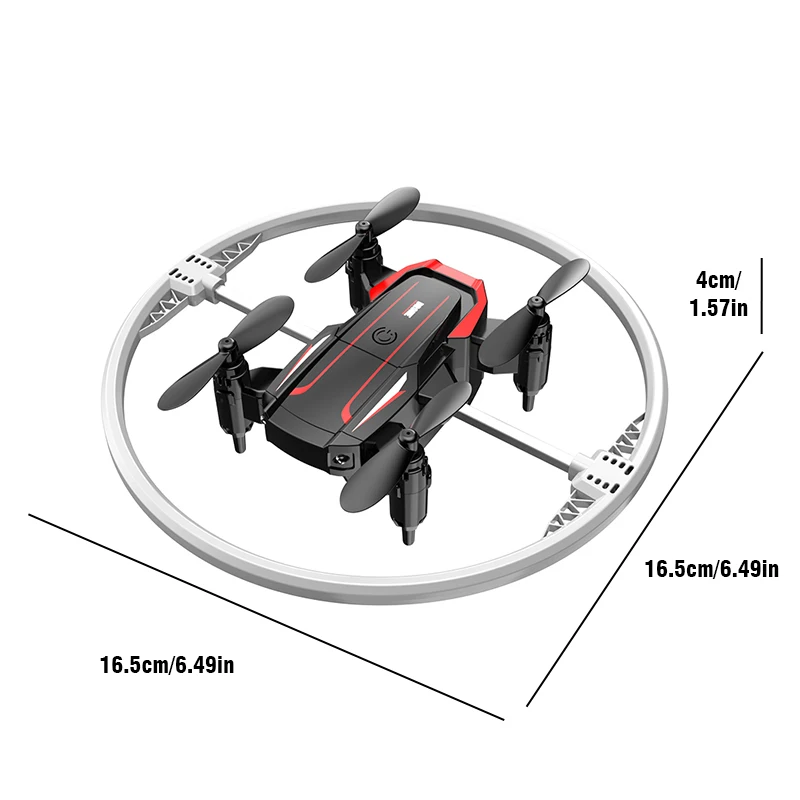 Tumbling Smart RC Drone para crianças, Cool Light Quadcopter Toy para crianças, Controle remoto, Mini Rolling Drone, Desempenho de dublê, Toy Gift