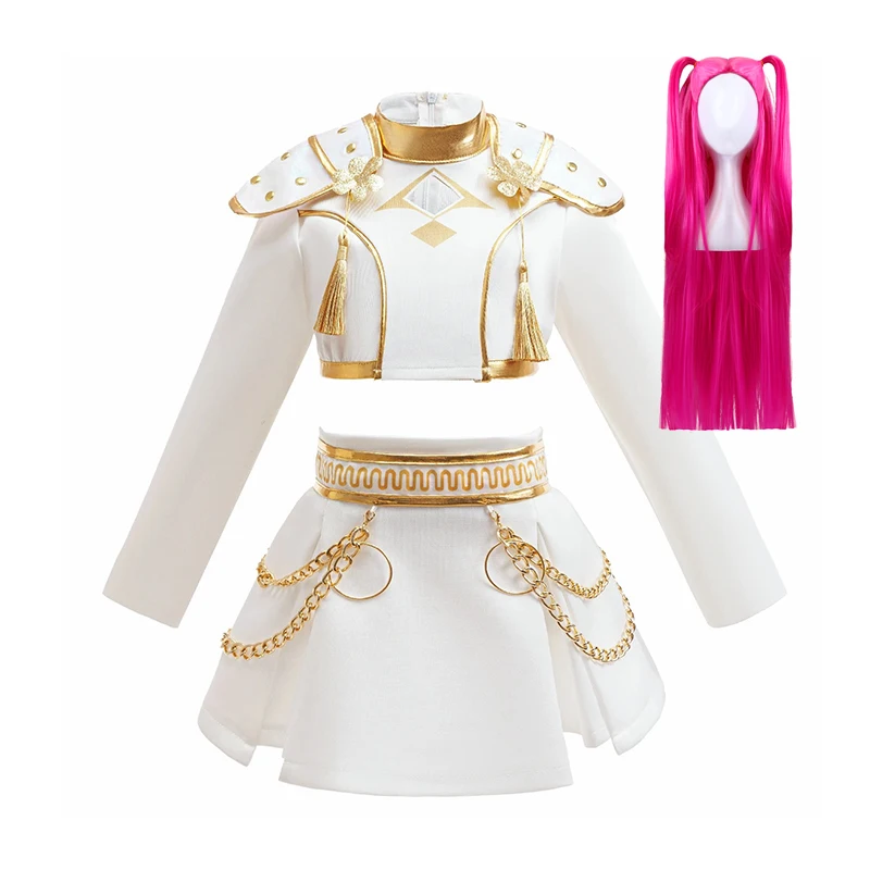 Meisjes Hip Hop Dance Outfit Set Multi Styles Crop Top Jas Rok Shorts Kinderen Jazz Stage Performance Kostuum