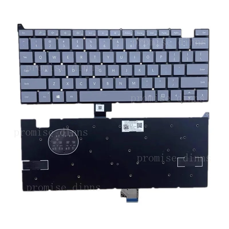 M   US English Keyboard for Microsoft Surface Laptop Go 1943 12.4