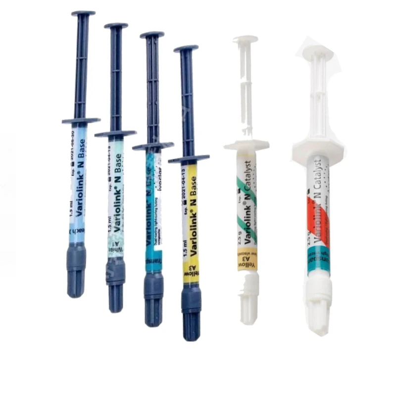 

Authentic Variolink N Base Variolink N Catalyst Dental Ceramic Veneer Adhesive Catalyst Matrix Adhesive Dental Resin Material