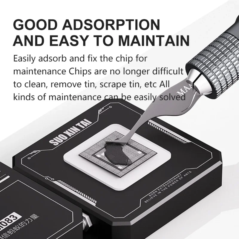 

MAANT M083 Phone Chip Repair Strong Adsorption Suction Cup with Silicone Pad Non-Slip Fixer for Mobile Repair Tool