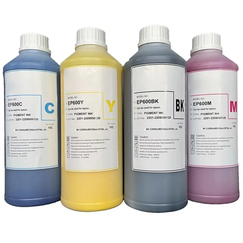 

1000ML Premium Pigment ink for Epson WF-C20600 C20750 21000 20590