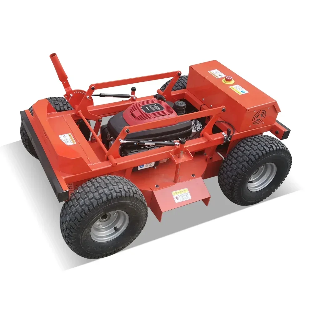 

Zero Turn Remote Control Lawn Mower Independent Cutting System Garden Grass Mowing Equipment High Efficiency For Farm