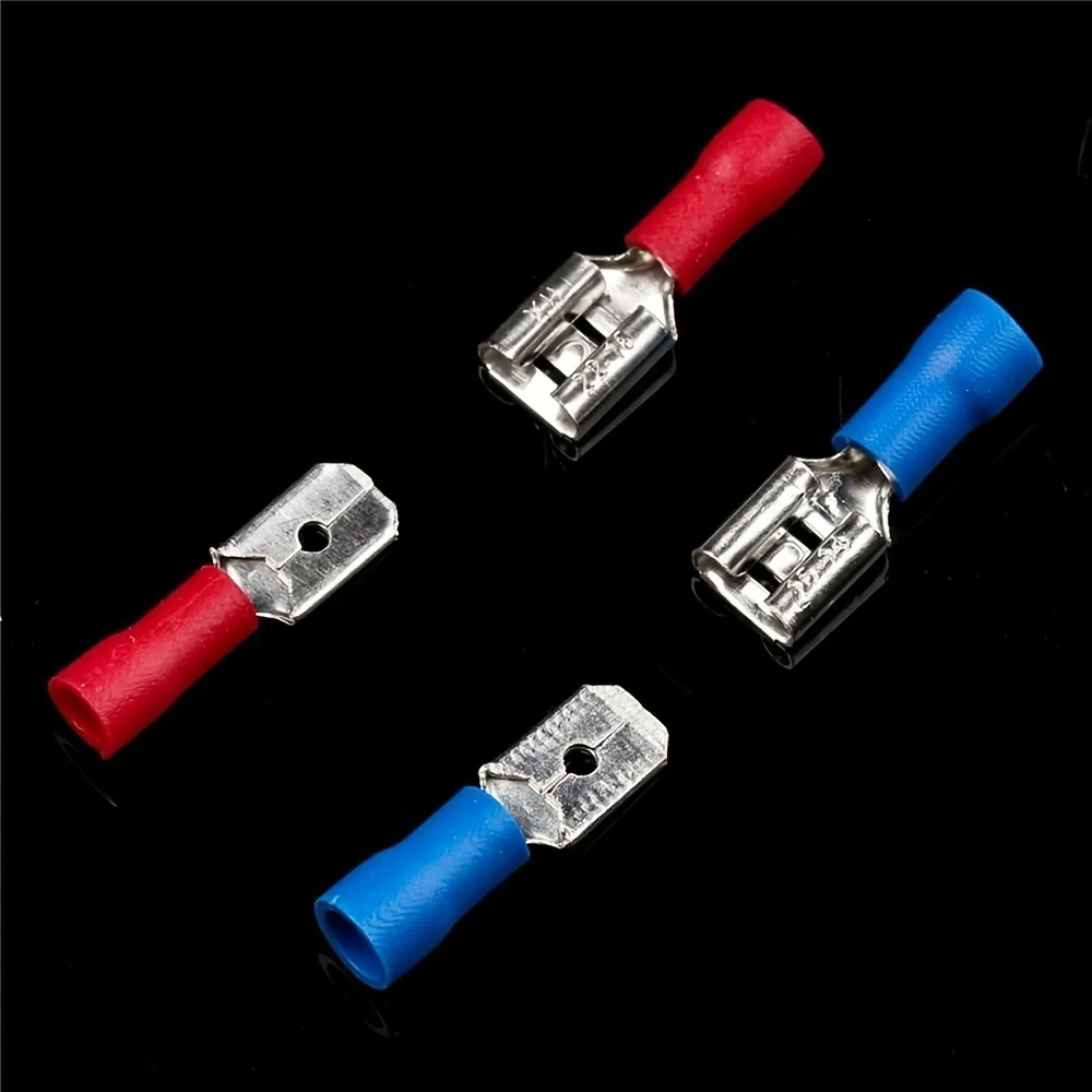 280pcs Wire Connector Kit Male Female Insulated Terminals Cold Crimp Terminals Assorted Crimp Terminals Spade Butt Connector Kit