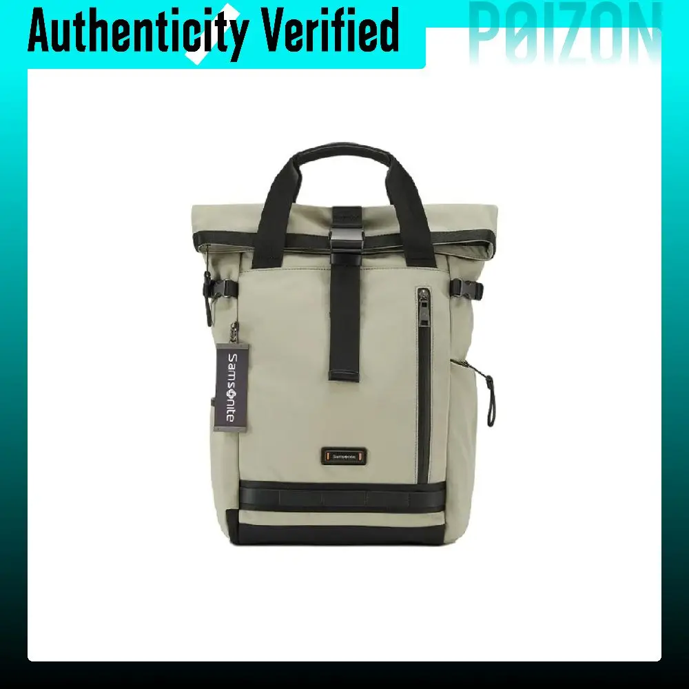 SAMSONITE Nylon Backpack Regular Men's Light Gray TM708201