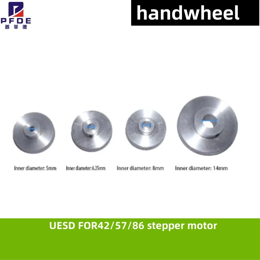 42/57/86 stepper motor handwheel/inner hole 5MM/6.35/8MM/14MM special positioning handwheel for stepper motors