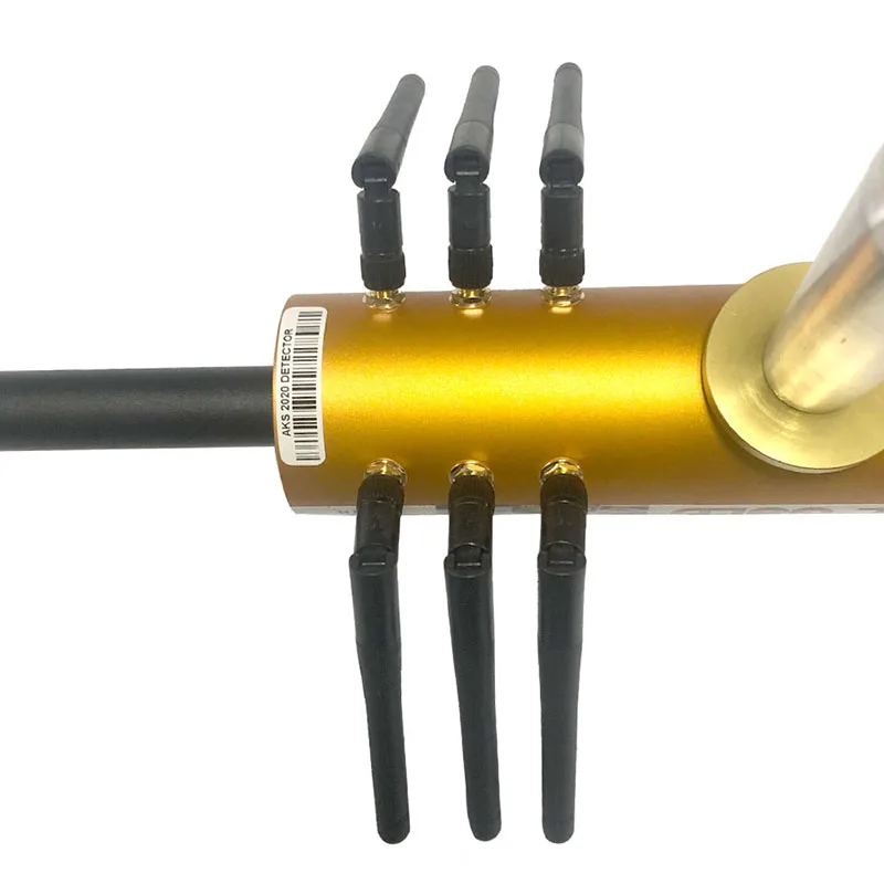 Professional Underground Metal Detector Real Gold AKS 6 Antennas Search Range 800M Detecting Depth 10M Long Range Metal Detector