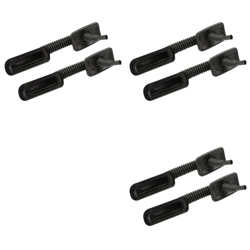6 Pcs Car Door Side Plate Threading Sheath Door Harness Sheath For Tiguan Jetta Santana 5N0 959 843 5N0959843B-M53K