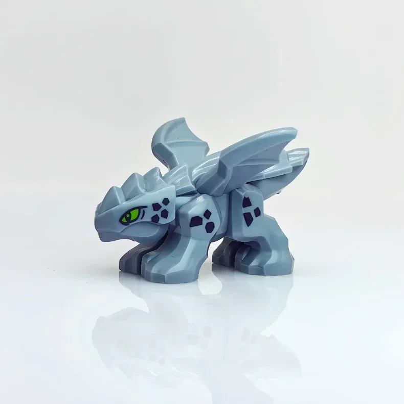 Mini Fliegender Drache Bausteine Figuren DIY Zusammenbaubares Drachenmodell Sammlerstück Konstruktionsspielzeug Geschenk – Detail 2