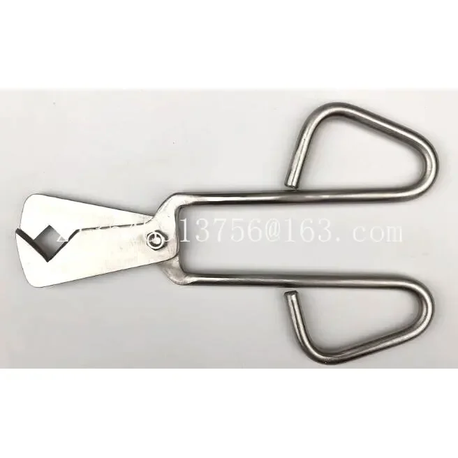 K-shaped Scissors Czech Diamond Shear Lantern Tool for Blowing Glass Shapes