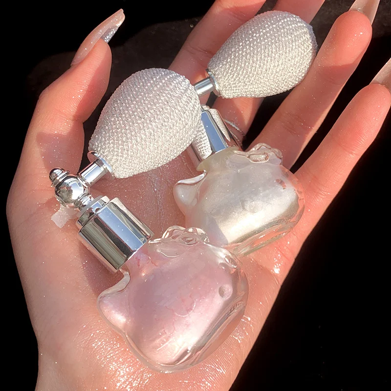 Diamond Highlighter Powder Spray Waterproof High Gloss Glitter Body Bronzer Highlighter Powder Face Contour Sparkling Makeup