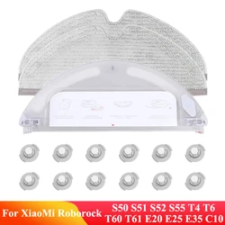 Water Tank Filter Mop Cloth Rags Parts For XiaoMi Roborock S50 S51 S52 S55 T4 T6 T60 T61 E20 E25 E35 C10 Spare Fits Accessories
