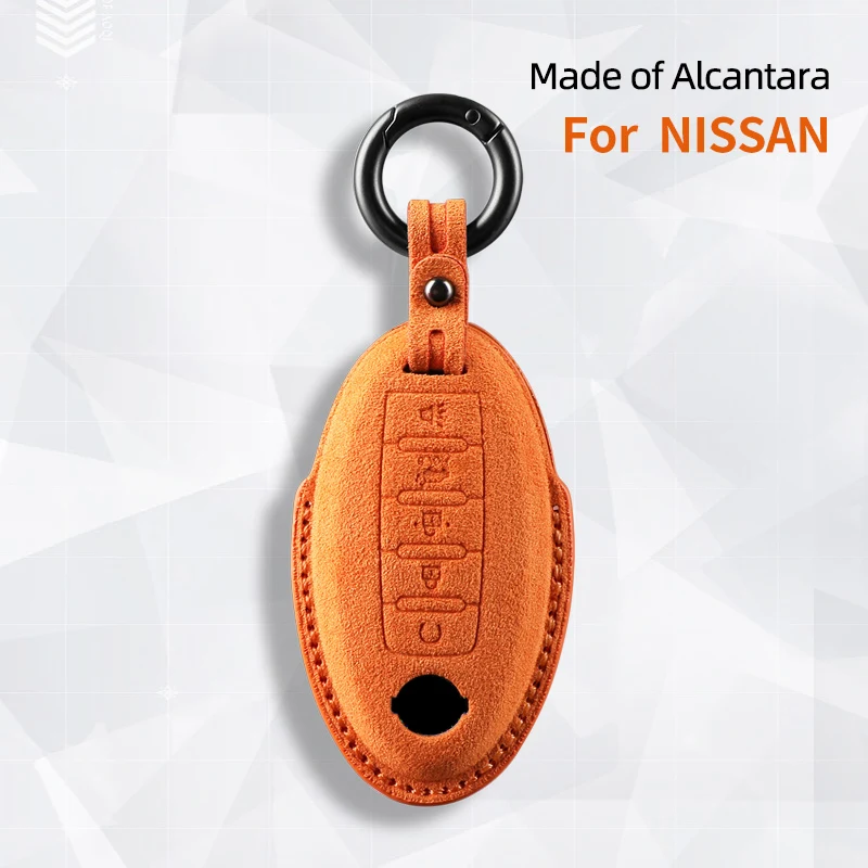 5 Button Car Key Case Cover Shell For Nissan Patrol Y62 Altima Maxima Remote Keychain Accessories
