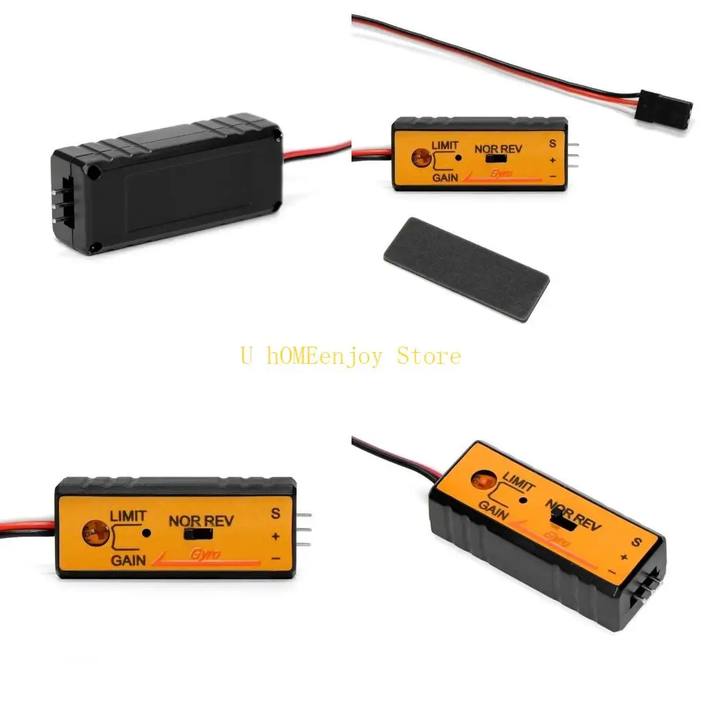 B0kf Boats Mini Gyro Remote Controls Kendaraan Mengenakan Gyro Accessory, Stable Performances