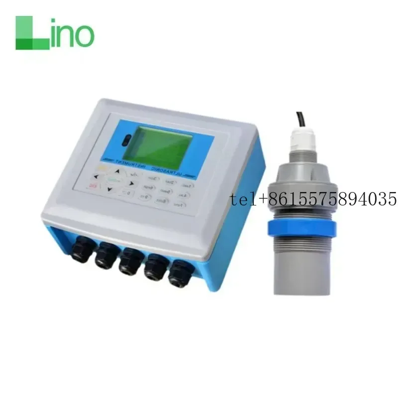 Hot LINO TUF-2001 5m Range 4-20mA Ultrasonic Flow Meter Open Channel River Flow Meter