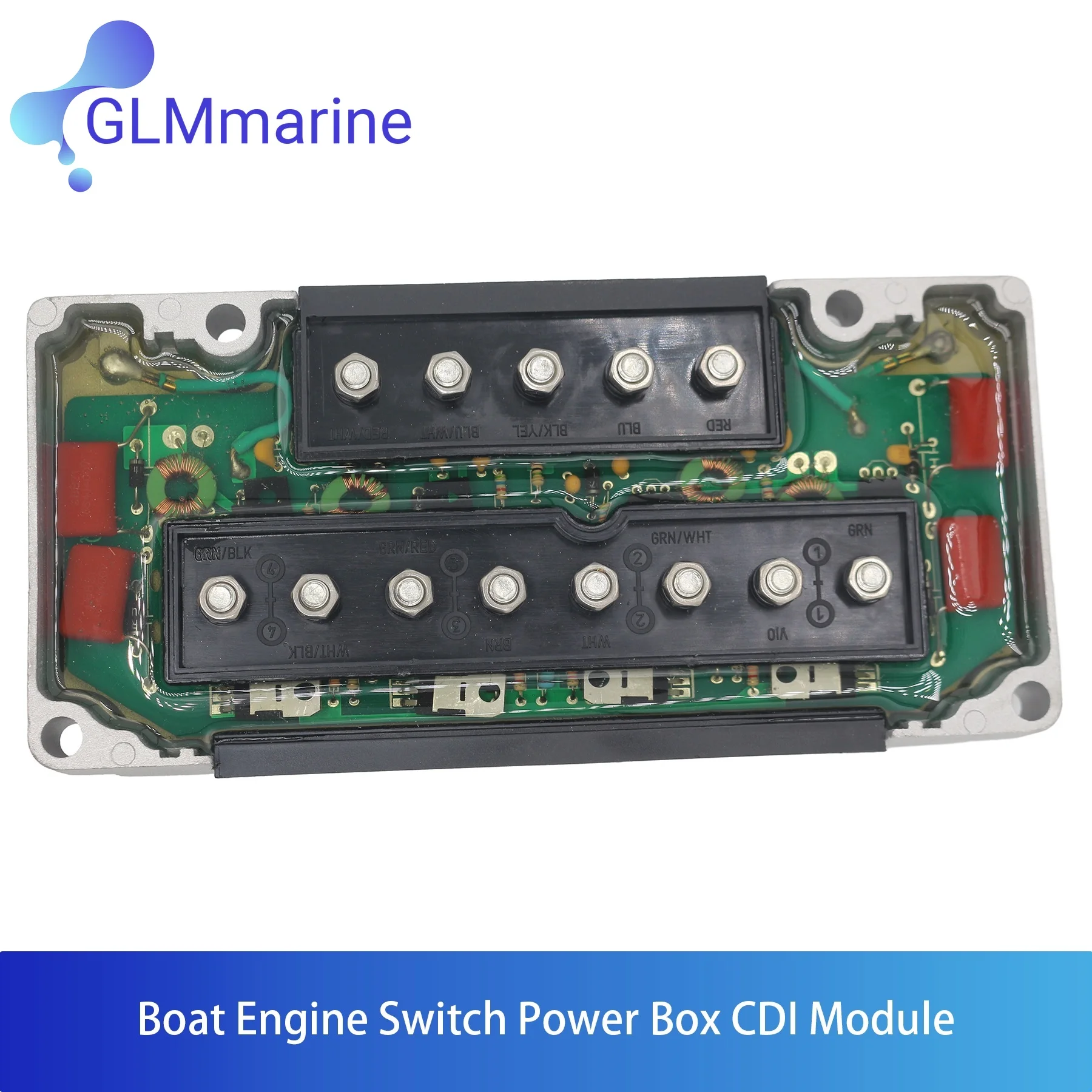 332-5772A1 332-5772A5 Fit for Mercury Force 4 Cyl 30-125 Hp Outboard Engine Switch Box CDI Module 332-5772A4 332-5772A7 18-5881
