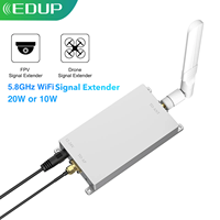 EDUP Bidirection 20W 5.8G WiFi Repeater Dual Gain WiFi Amplifier or 10W Full WiFi Signal Booster Wireless Extender for Drone