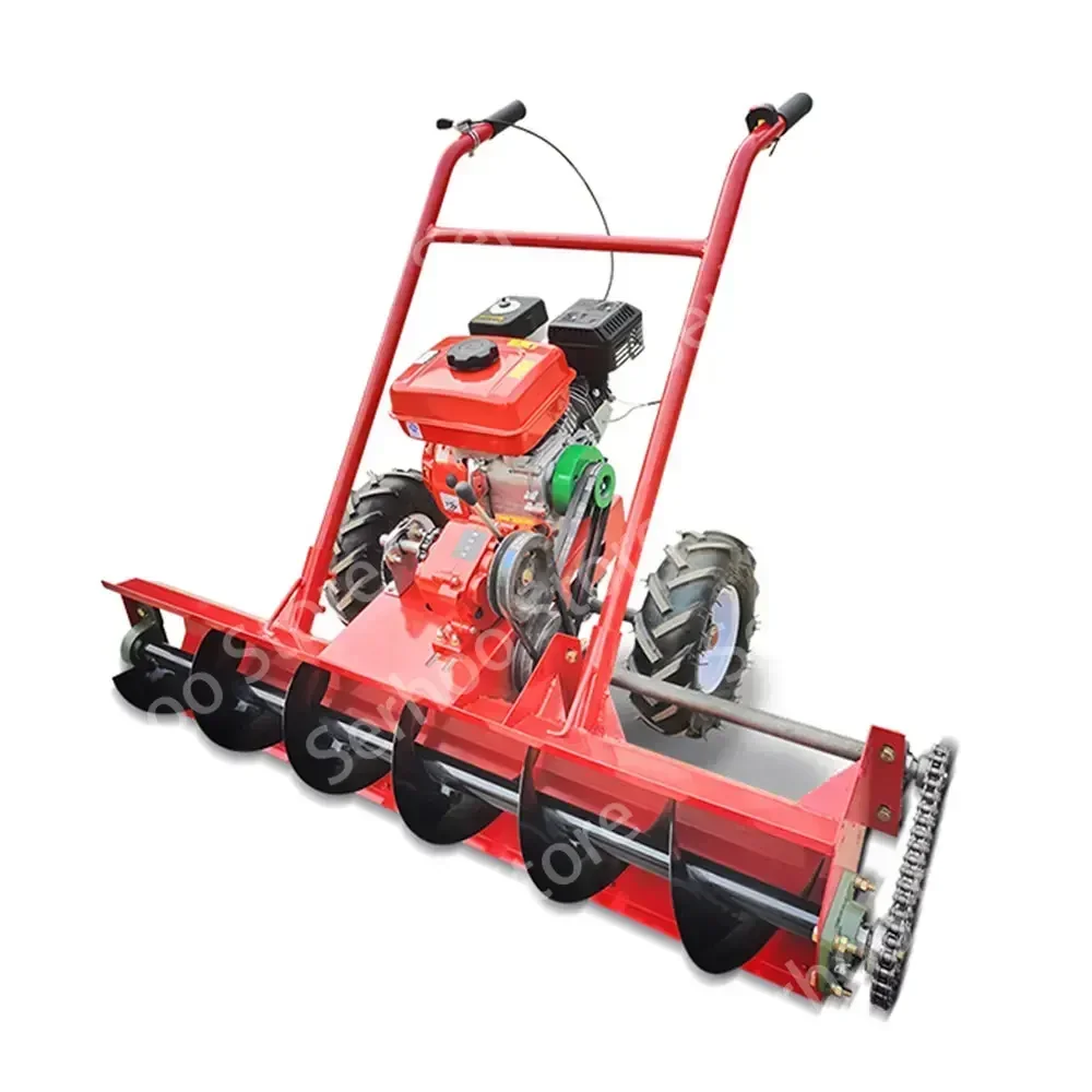 Small Electric Snowplow Snow Shoveling and Outdoor Snow Removal for Self-propelled Residential Housing Estates