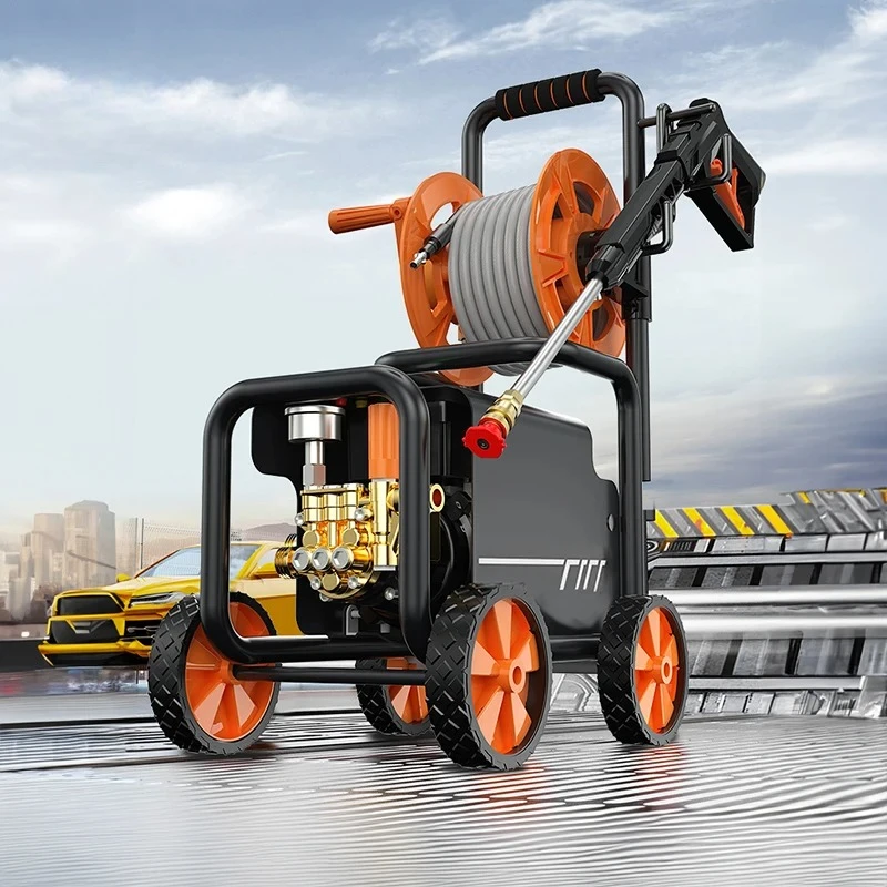 

Precision Cleaning Commercial Mobile Car Wash Equipment High Pressure Washer Pumps 200bar