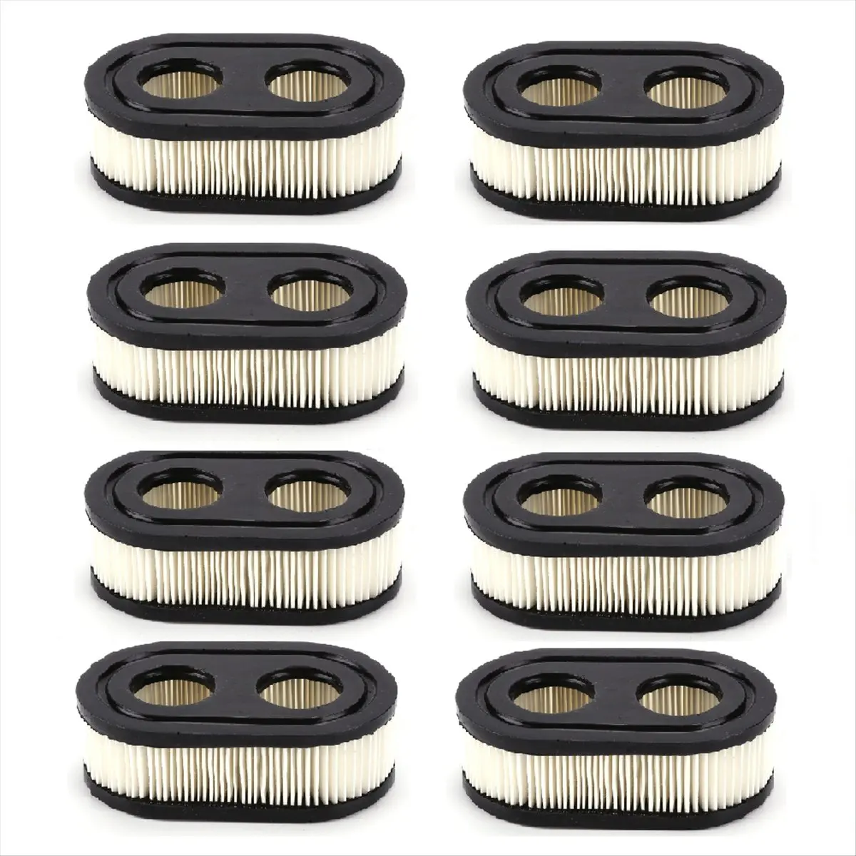 Compatible For Stratton 593260/798339 Lawn Mower Equipment Accessories Pieces Lawn Mower Air Filters 8pcs