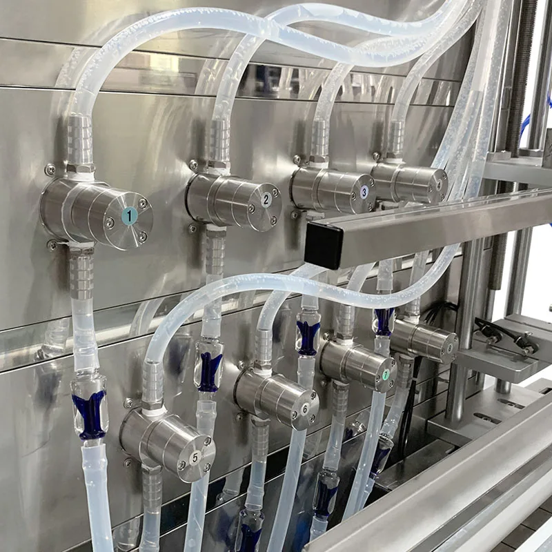 Вертикальная линия по производству завинчивающихся крышек типа гидрохлориновой кислоты для очистки туалета, растворителя в воде, жидкости, количественного заполнения