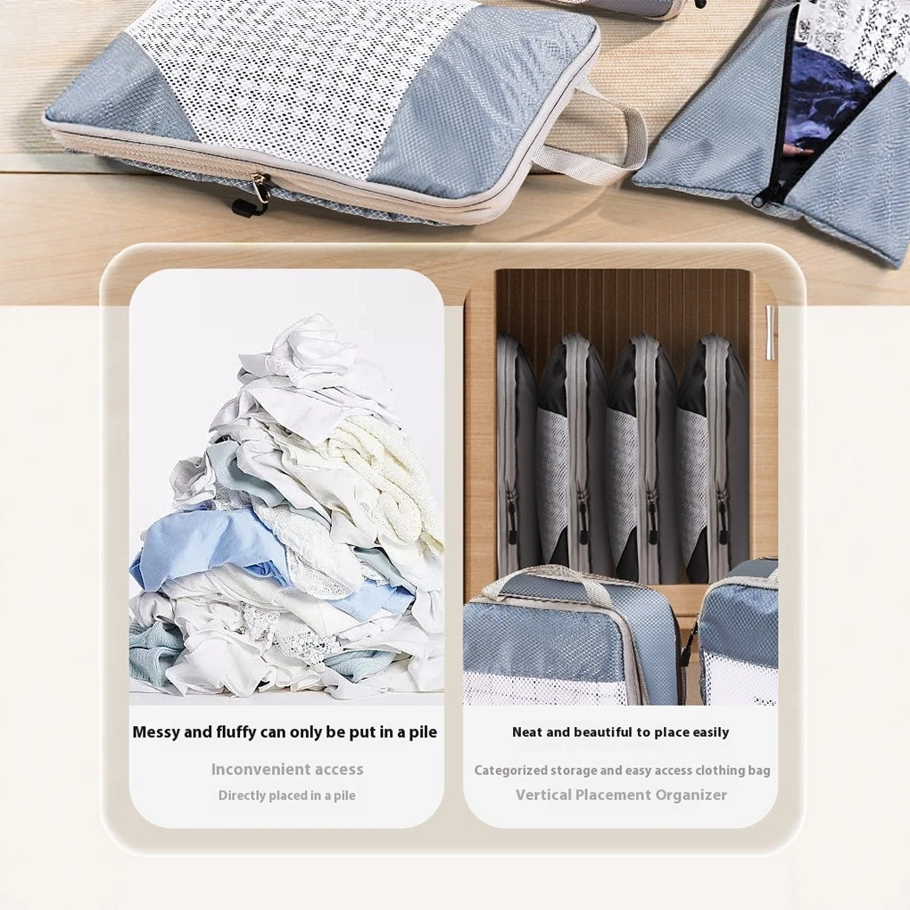 3 предмета, компрессионный куб – обзор и цена Travel Accessories Packing Cubes