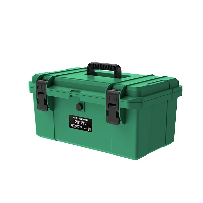 18/20/23 Inch Large Plastic Tool Box Waterproof Professional Electrician Storage Protective Shockproof Suitcase Tool Box