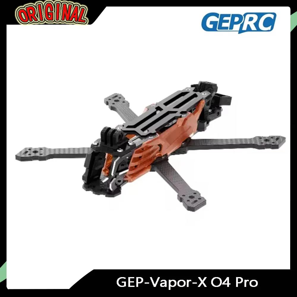 

Карбоновая рама GEPRC GEP-Vapor-X 5/6 дюйма — легкая быстросъемная, замена/сделай сам для гоночного квадрокоптера Vapor-X FPV