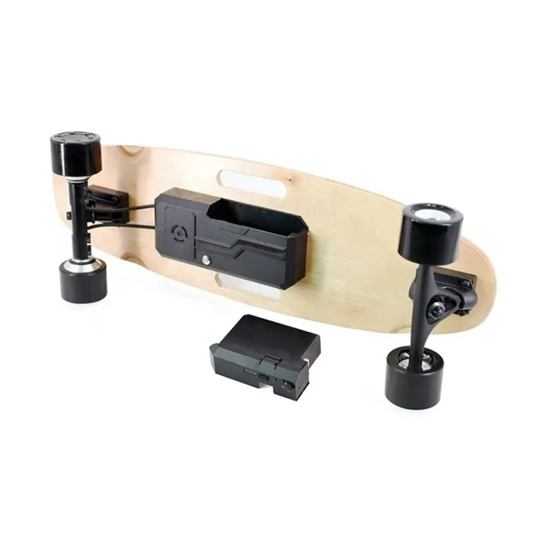 Airo Detachable Battery Electric Cool Skateboard with Remote Skateboard Customized Dual Motor Skateboard Fancy