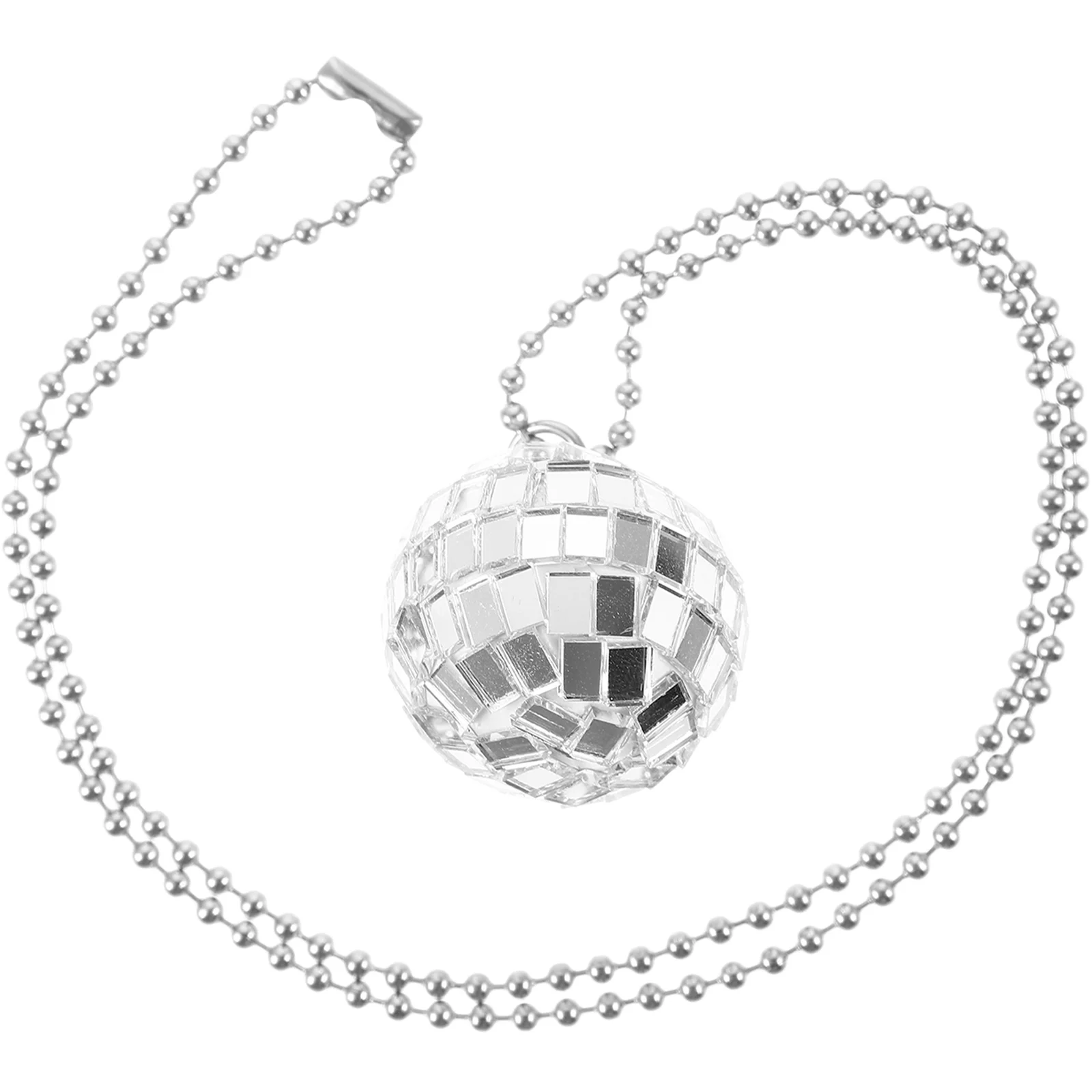 

Party Hanging Necklace Disco Ball Themed Jewelry Lantern Pendant Dance Hall Hip Hop Rock Nightclub Necklaces