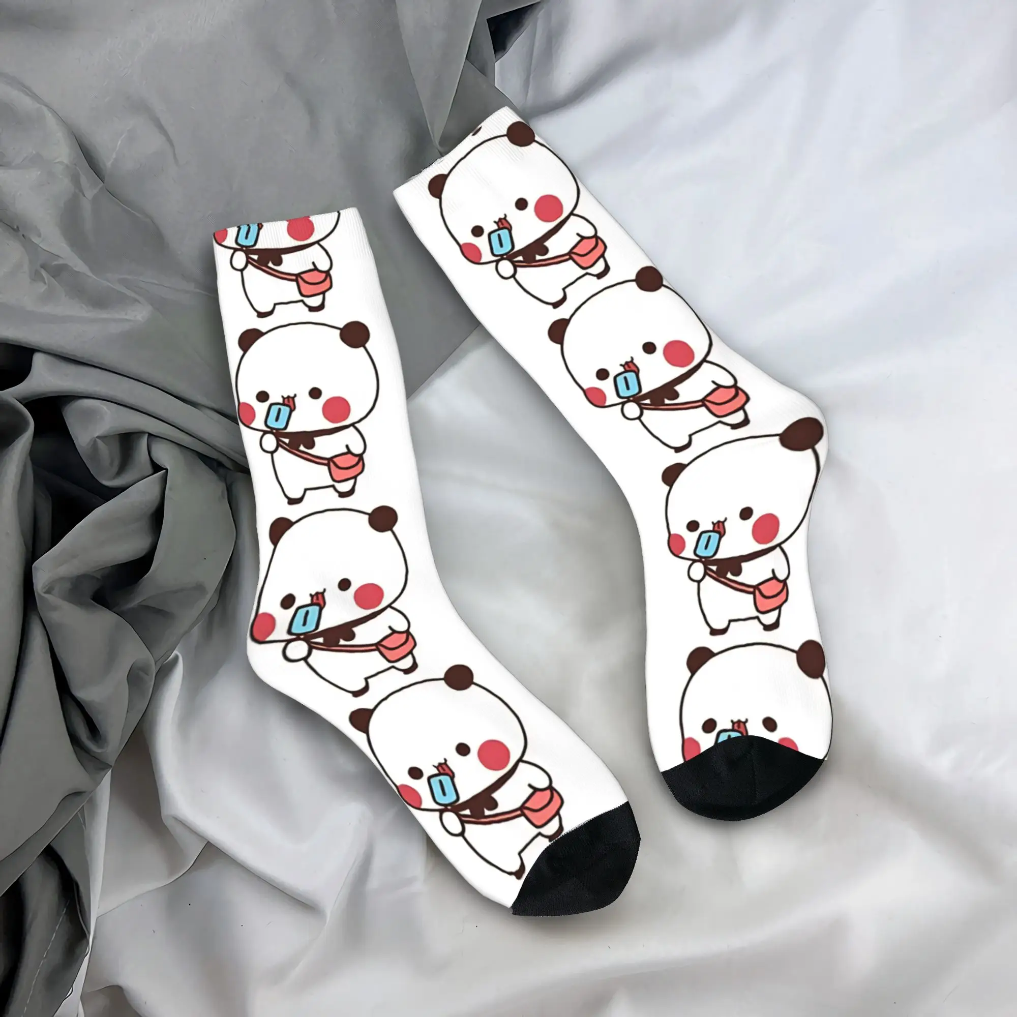

Dudu Bubu Socks Winter Stockings Novelty Men Comfortable Socks Printed Outdoor Sports Anti Skid Socks