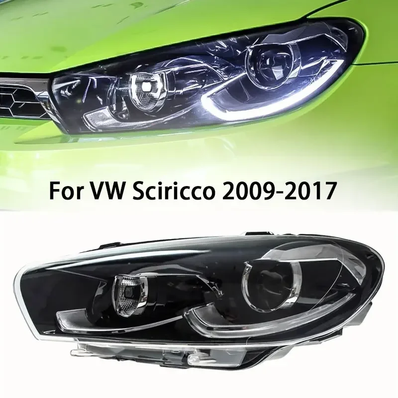 

Car Led Headlights For VW Scirocco 2009-2017 LED Auto Headlamp Assembly Modified RS styling Front Lights Accessories