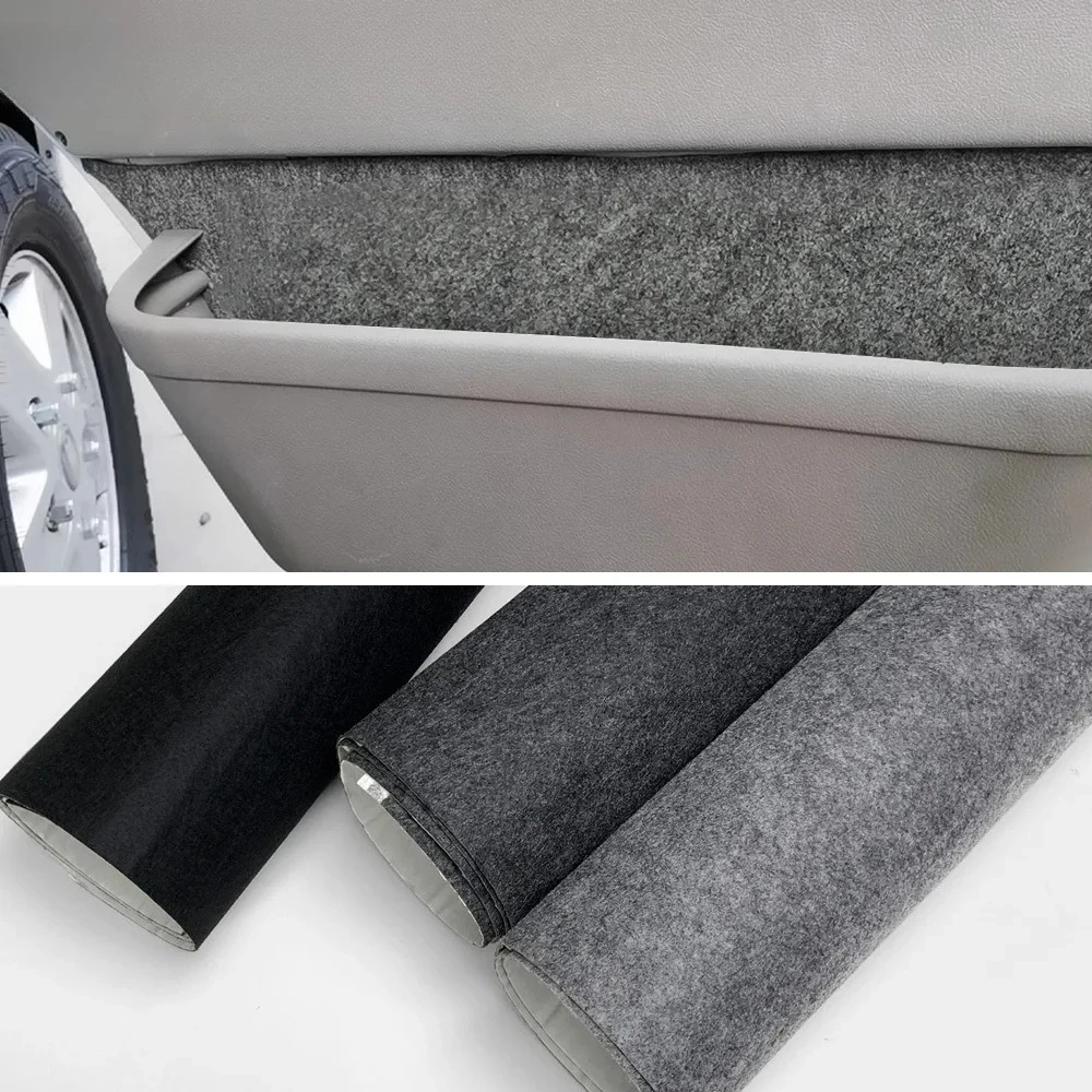 Self-Adhesive Felt Carpet Liner – Heat-Resistant Non-Woven Fabric for Car & Camper Repair